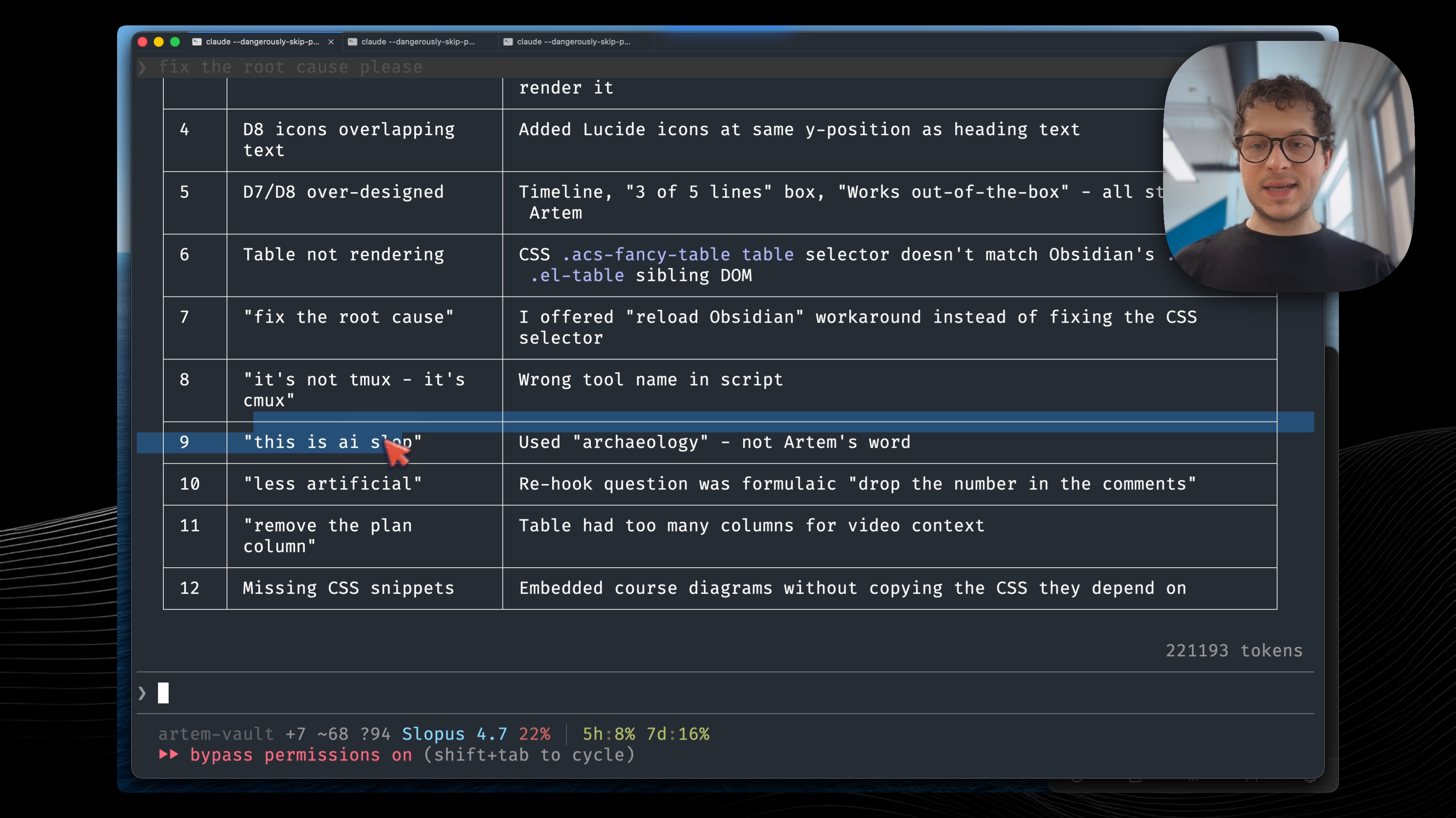 Running a retrospective